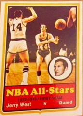 1972-73 Topps Basketball Jerry West Los Angeles Lakers 164 -  Denmark
