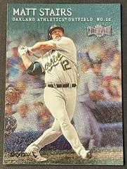 Matt Stairs Baseball Cards 2000 Metal Prices