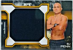 BJ Penn [Gold] Ufc Cards 2016 Topps UFC Knockout Relics Prices