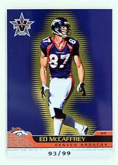 Ed McCaffrey [Gold] #28 Football Cards 2001 Pacific Vanguard Prices