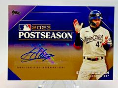 Edouard Julien #PPA-EJ Baseball Cards 2024 Topps Postseason Performance Autograph Prices
