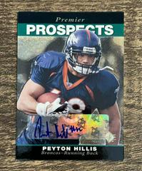 Peyton Hillis [1995 SP Rookie Design Autograph] #275 Football Cards 2008 SP Rookie Edition Prices
