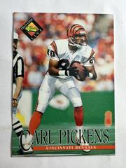 Carl Pickens Football Cards 1994 Pro Line Live Prices