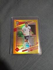 Christian Pulisic [Optic Gold] #160 Soccer Cards 2021 Panini Donruss Road to Qatar Prices