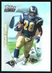 Marshall Faulk [Chrome Gold Refractor] Football Cards 2005 Topps Draft Picks & Prospects Prices