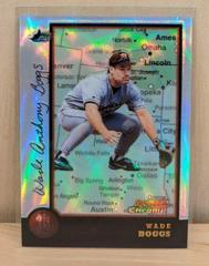 Wade Boggs Baseball Cards 1998 Bowman Chrome International Prices