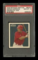 Adrian Cardenas [Mini] #BHP77 Baseball Cards 2006 Bowman Heritage Prospects Prices