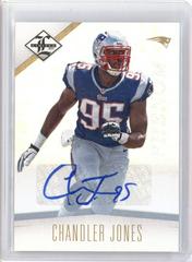 Chandler Jones [Monikers Gold Autograph] Football Cards 2012 Panini Limited Prices