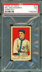 Bill Southworth [Hand Cut] #16 Baseball Cards 1919 W514 Prices