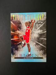 AJ Griffin [Turqoise] #7 Basketball Cards 2022 Panini Origins Taking the Leap Prices