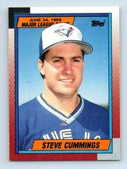 Steve Cummings Baseball Cards 1990 Topps Major League Debut Prices