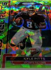 Kyle Pitts [Green Ice Prizm] #NR-10 Football Cards 2021 Panini Prizm New Recruits Prices