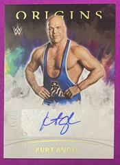 Kurt Angle [Gold] Wrestling Cards 2022 Panini Chronicles WWE Origins Autographs Prices