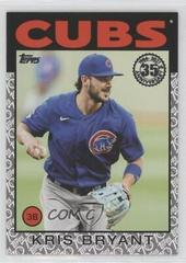 Kris Bryant [Platinum] #86B-44 Baseball Cards 2021 Topps 1986 35th Anniversary Prices