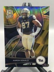 Aaron Donald [Gold] #67 Football Cards 2022 Panini Chronicles Draft Picks Spectra Prices