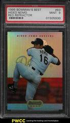 Hideo Nomo [Red Refractor] #83 Baseball Cards 1995 Bowman's Best Prices