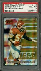 Derrick Thomas [Atomic Refractor] Football Cards 1996 Bowman's Best Prices