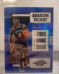 RJ Barrett [Blue] #10 Basketball Cards 2021 Panini Contenders Optic Prices