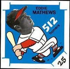 Eddie Mathews Baseball Cards 1980 Laughlin 300/400/500 Prices
