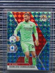 Gianluigi Donnarumma [Choice Peacock Mosaic] Soccer Cards 2020 Panini Mosaic Serie A Prices