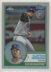 Clayton Kershaw #83T-24 Baseball Cards 2018 Topps Chrome 1983 Prices