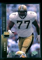 Willie Roaf [Electric Gold] #199 Football Cards 1994 Upper Deck Prices