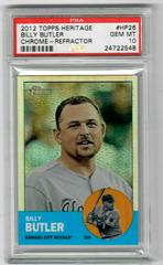 Billy Butler [Refractor] #HP26 Baseball Cards 2012 Topps Heritage Chrome Prices
