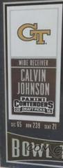 Calvin Johnson [Bowl Ticket] #16 Football Cards 2016 Panini Contenders Draft Picks Prices