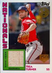 Trea Turner [150th Anniversary] #TT Baseball Cards 2019 Topps 1984 Baseball Relics Prices