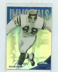 Alan Page [Mirror Blue] #151 Football Cards 2012 Panini Certified Prices