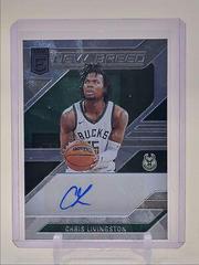 Chris Livingston #3 Basketball Cards 2023 Donruss Elite New Breed Autograph Prices