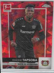 Edmond Tapsoba [Red] Soccer Cards 2020 Topps Chrome Bundesliga Sapphire Prices