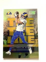 Cooper Kupp [Gold Zone] Football Cards 2022 Panini Score Toe the Line Prices