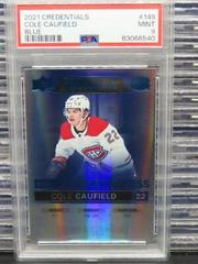 Cole Caufield [Blue] #149 Hockey Cards 2021 Upper Deck Credentials Prices