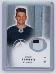 Cole Perfetti [Patch] Hockey Cards 2021 Upper Deck The Cup Rookie Class of 2022 Prices