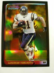 LaDainian Tomlinson [Gold Refractor] Football Cards 2003 Bowman Chrome Prices