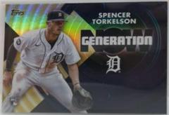 Spencer Torkelson [Gold] #GN-67 Baseball Cards 2022 Topps Update Generation Now Prices