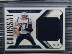 Rob Gronkowski Football Cards 2018 National Treasures Colossal Materials Prices