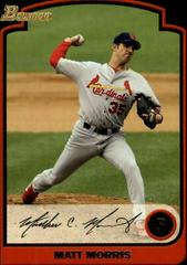 Matt Morris #4 Baseball Cards 2003 Bowman Prices