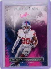 Wan'Dale Robinson [Pink] #RAU-WDR Football Cards 2022 Panini Origins Rookie Autographs Prices