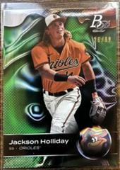 Jackson Holliday [Green] #TOP-97 Baseball Cards 2023 Bowman Platinum Top Prospects Prices
