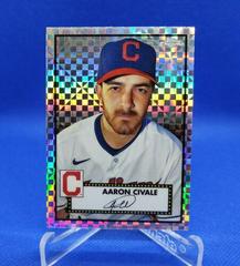 Aaron Civale #411 Baseball Cards 2021 Topps Chrome Platinum Anniversary Prices
