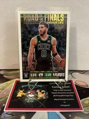 Jayson Tatum #6 Basketball Cards 2022 Panini Hoops Road to the Finals Prices