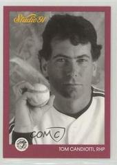 Tom Candiotti #132 Baseball Cards 1991 Studio Prices