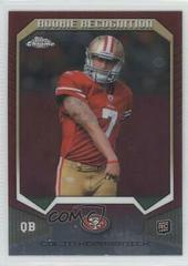 Colin Kaepernick #RR-CK Football Cards 2011 Topps Chrome Rookie Recognition Prices
