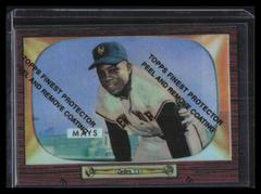 1955 Bowman Reprint [Refractor] #6 Baseball Cards 1997 Topps Mays Finest Prices