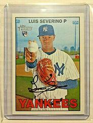Luis Severino [Action] Baseball Cards 2016 Topps Heritage Prices