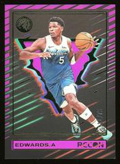 Anthony Edwards [Purple] #152 Basketball Cards 2023 Panini Recon Prices