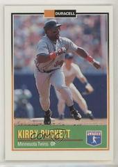 Kirby Puckett [Series 1] #5 Baseball Cards 1993 Duracell Power Players Prices