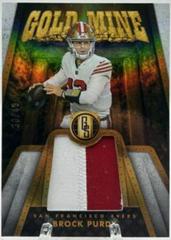 Brock Purdy [White Gold] #16 Football Cards 2023 Panini Gold Standard Mine Prices